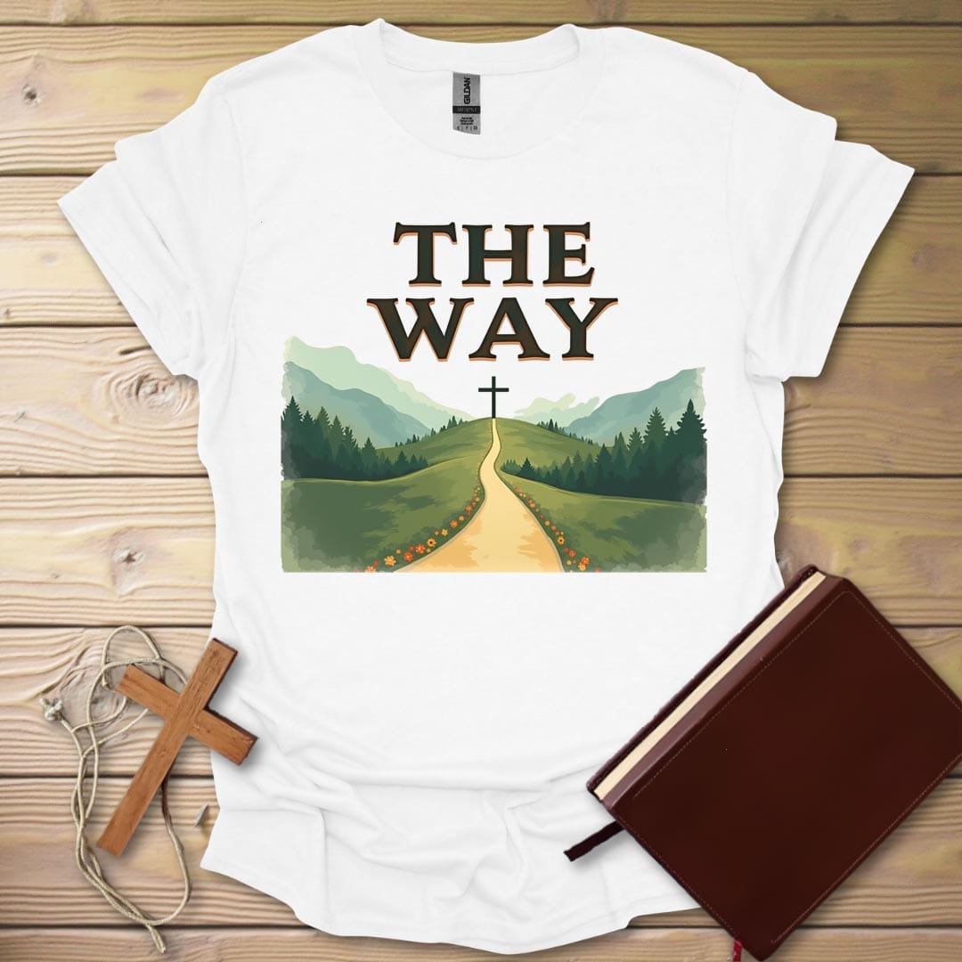 Divine Pathway T-Shirt White / S