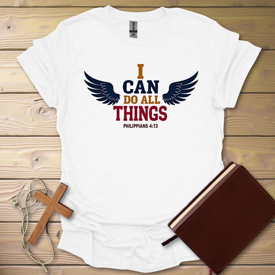 Divine Strength T-Shirt White / S