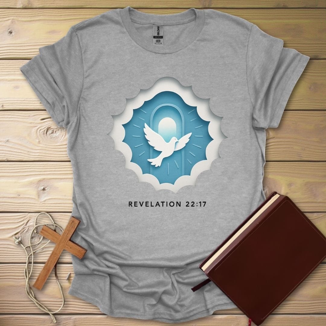 Door Of Light T-Shirt Sport Grey / S