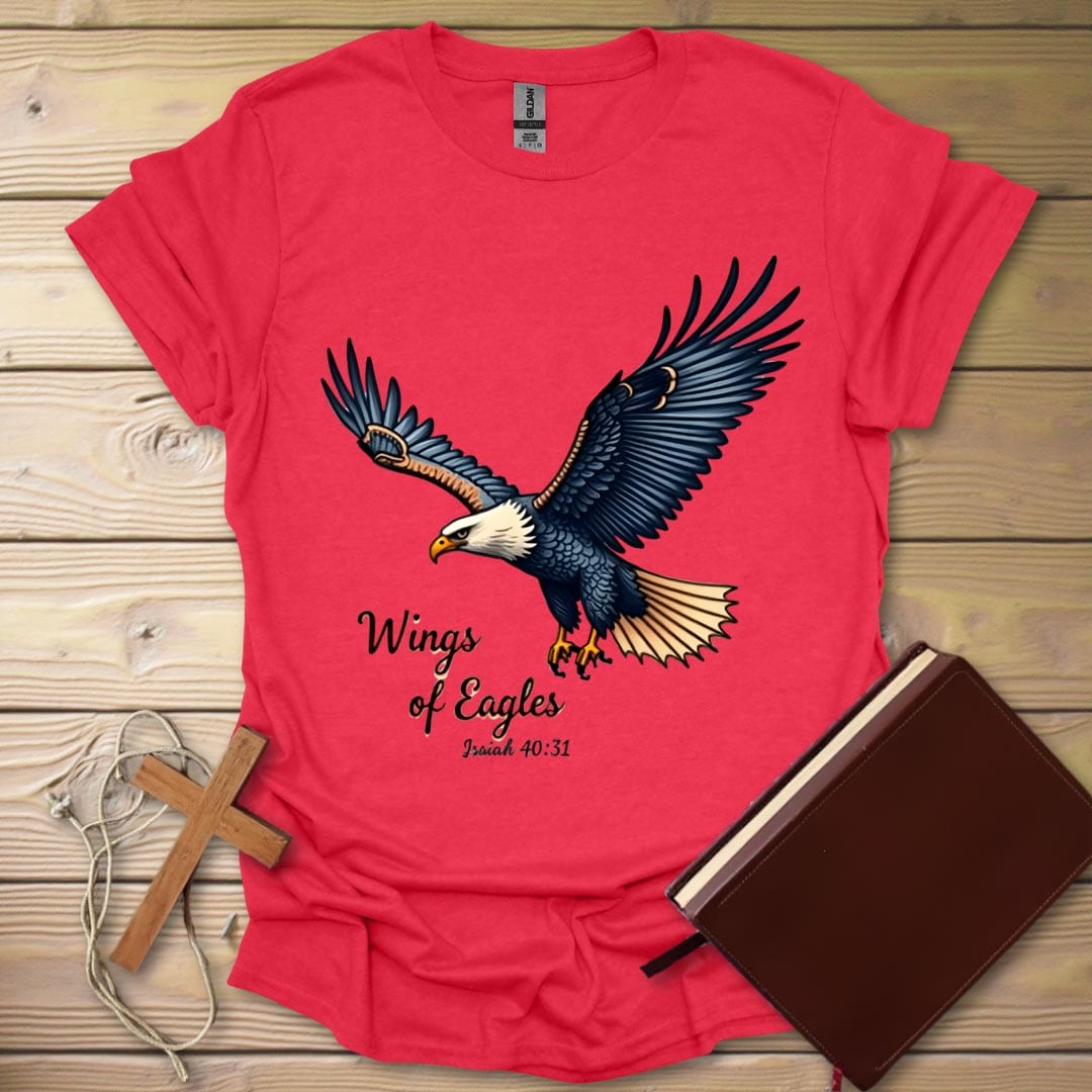 Eagle Flight T-Shirt Heather Red / S