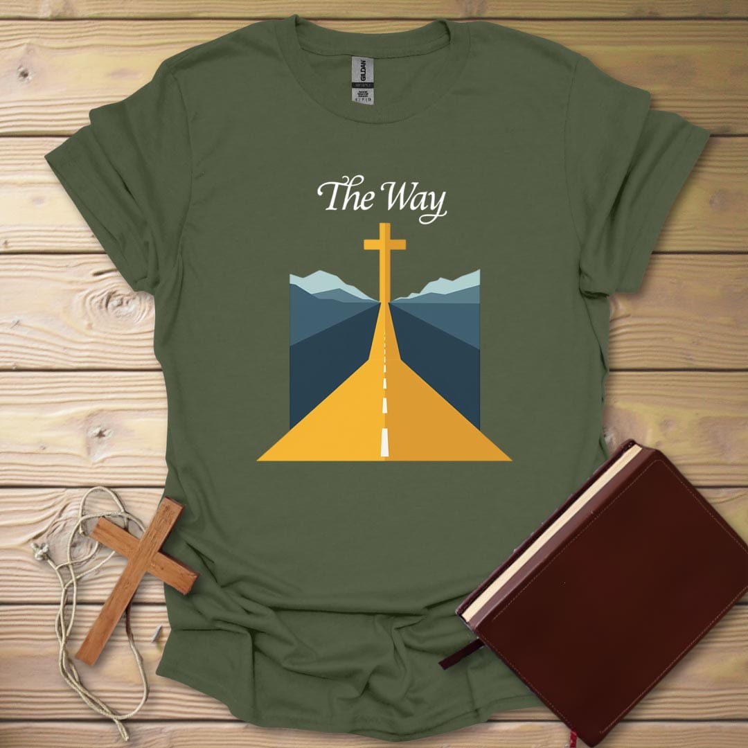 Elegant Journey T-Shirt Military Green / S
