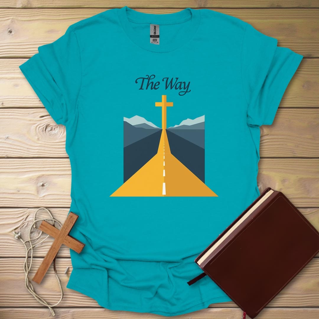 Elegant Journey T-Shirt Tropical Blue / S