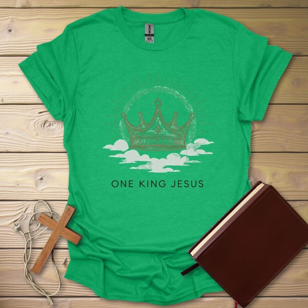 Eternal Crown T-Shirt Heather Irish Green / S