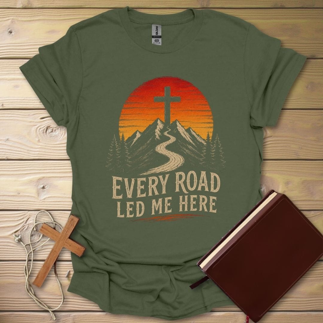 Every Road T-Shirt Military Green / S