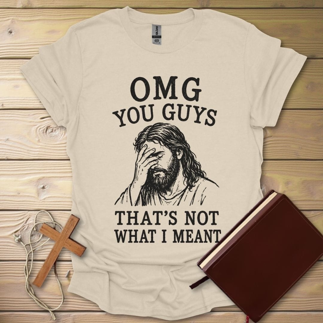 Facepalm Faith T-Shirt Natural / S