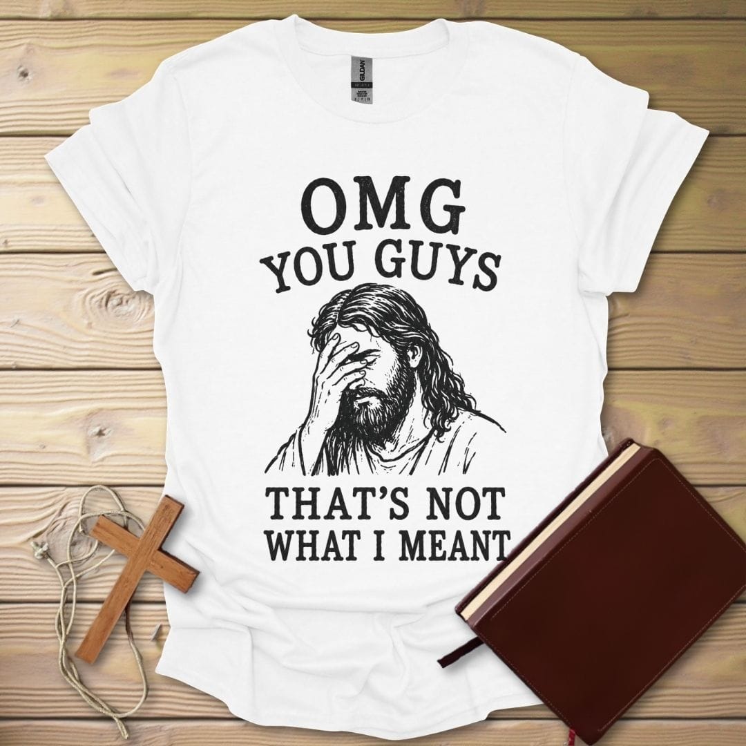 Facepalm Faith T-Shirt White / S