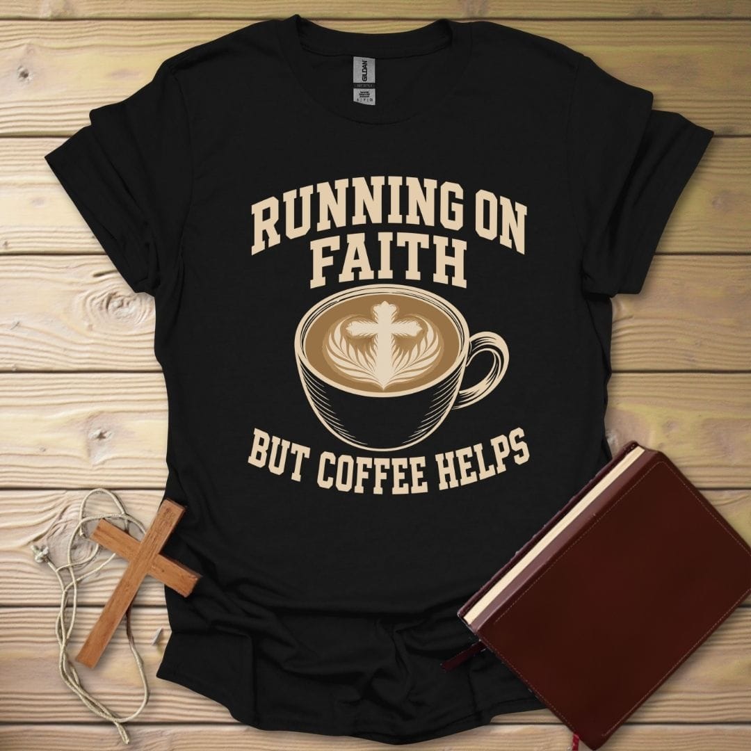 Faith Fuel T-Shirt Black / S
