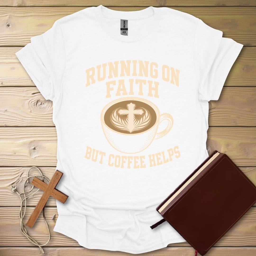 Faith Fuel T-Shirt White / S