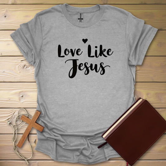 Faith Love T-Shirt Sport Grey / S