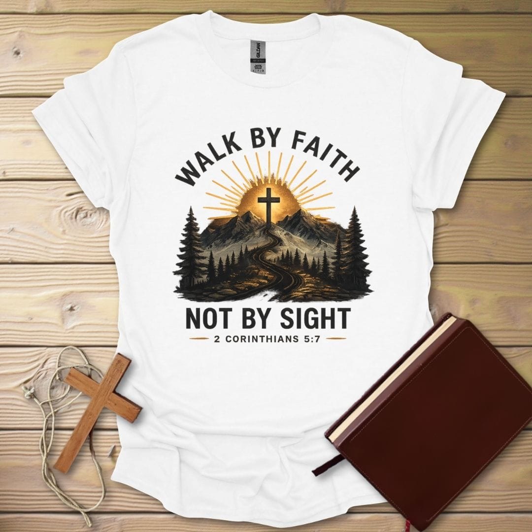 Faith Pathway T-Shirt White / S