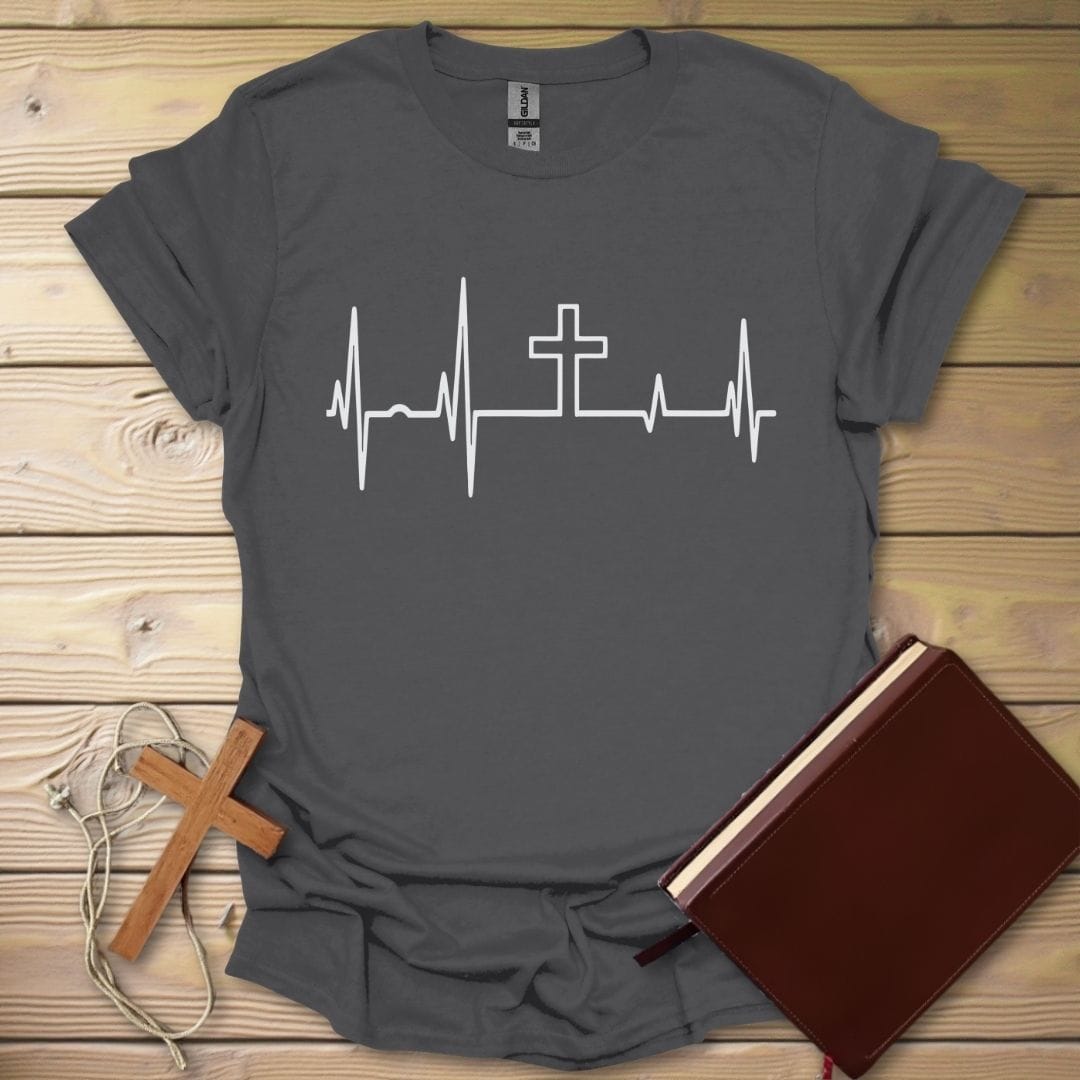 Faith Pulse T-Shirt Charcoal / S