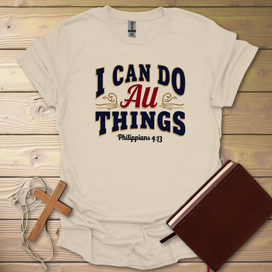 Faith Strength T-Shirt Natural / S