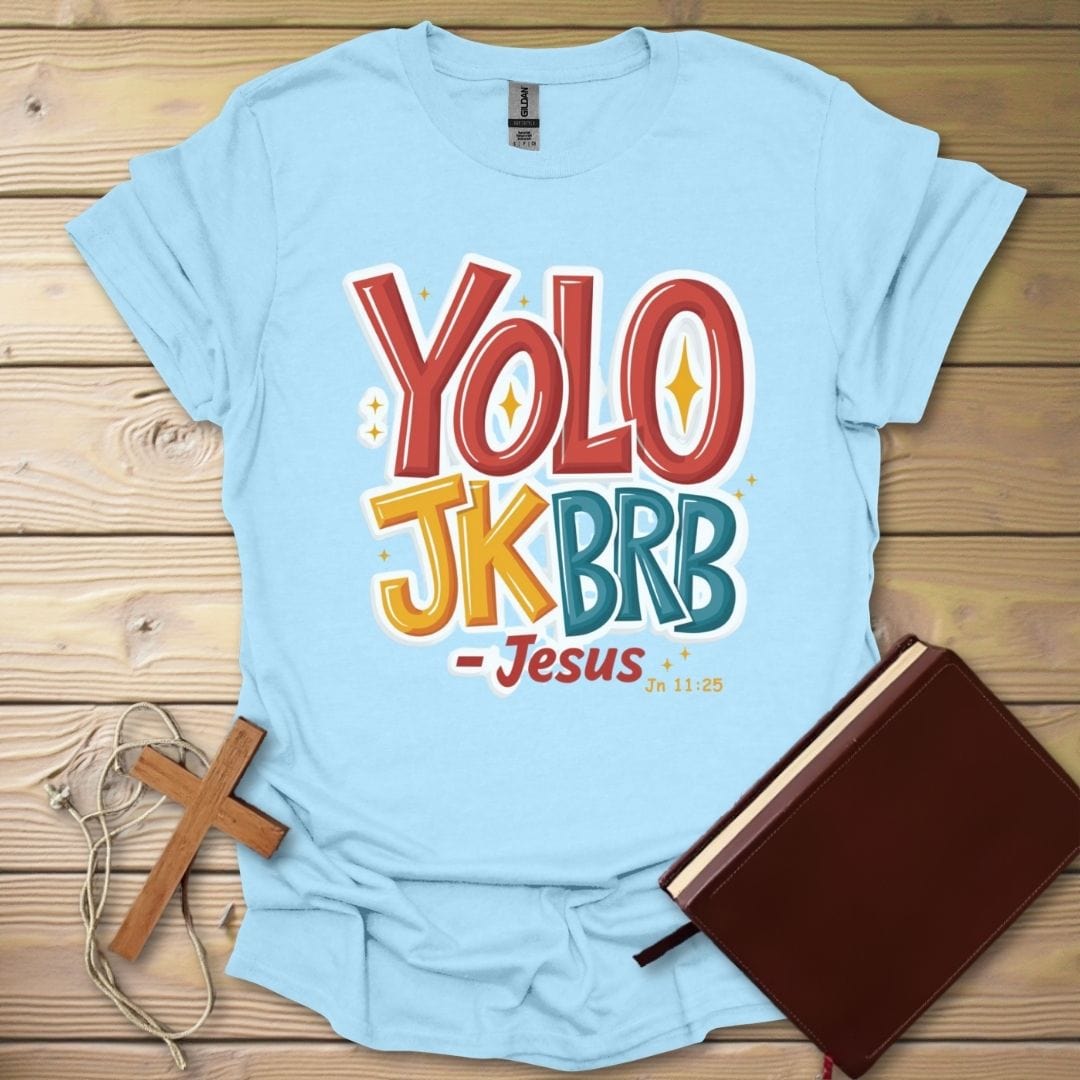 Faithful Fun T-Shirt Light Blue / S
