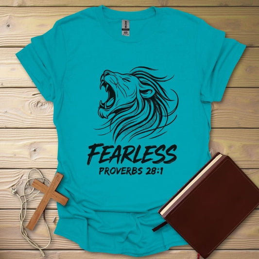 Fearless Mane T-Shirt Tropical Blue / S