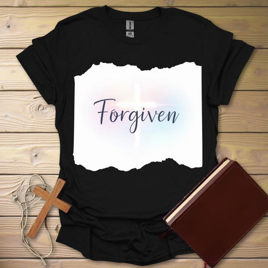 Forgiven Glow T-Shirt Black / S