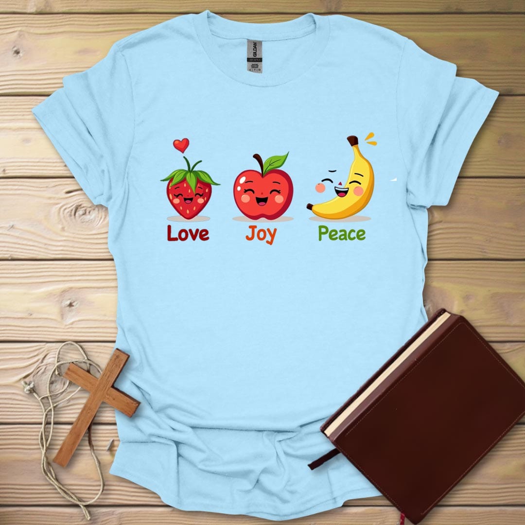 Fruity Joy T-Shirt Light Blue / S