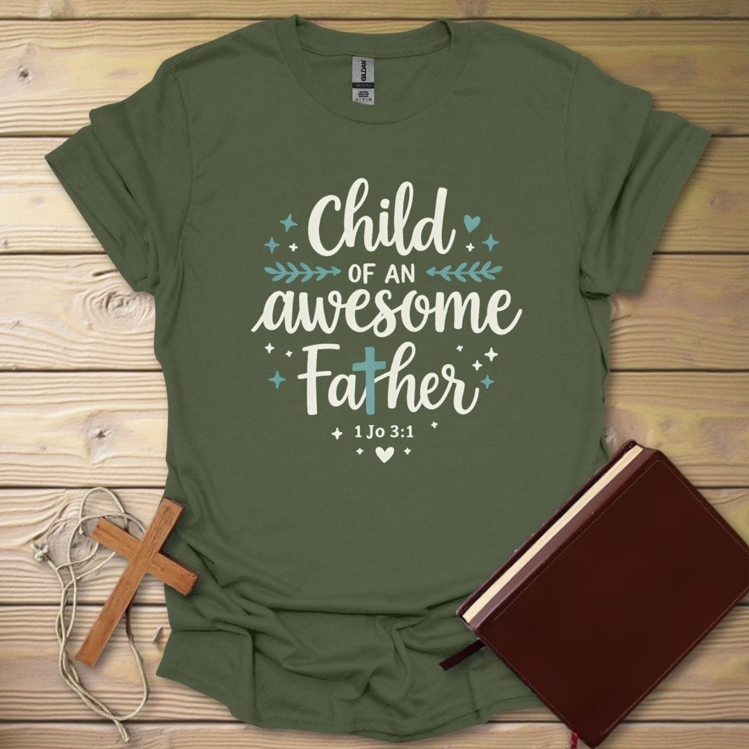 God's Child T-Shirt Military Green / S