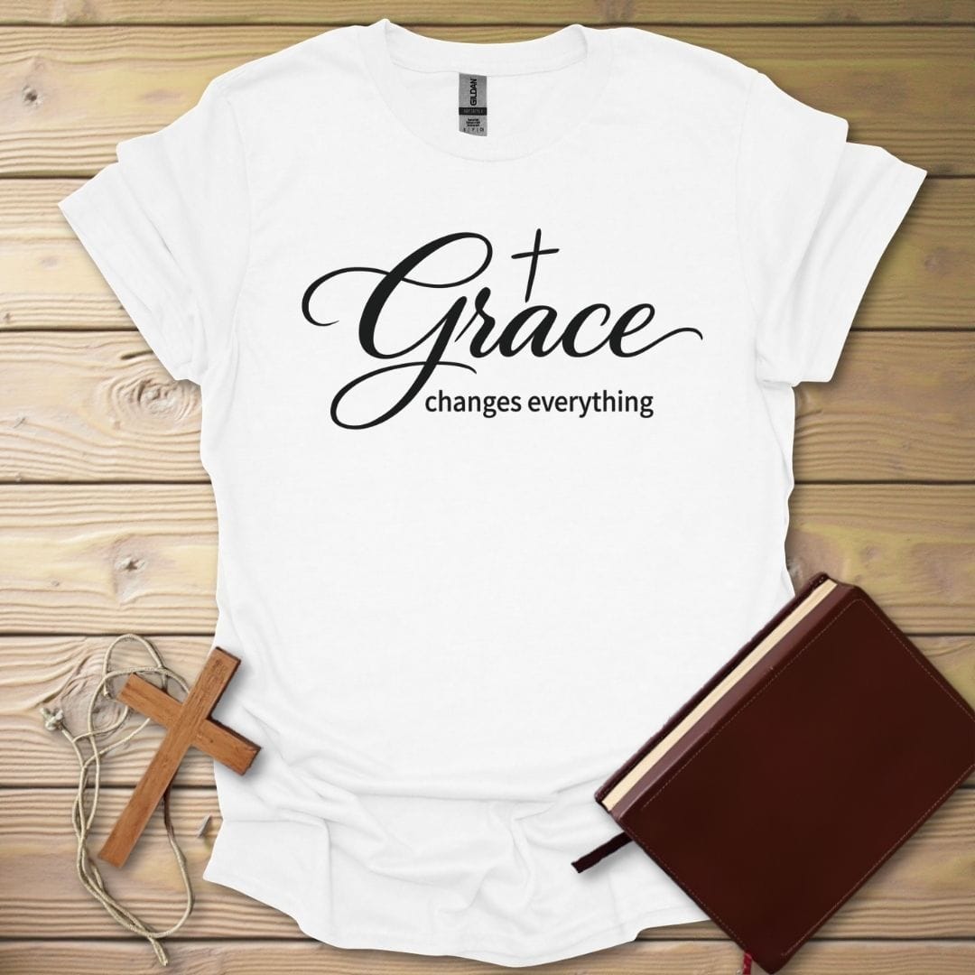 Grace Changes All T-Shirt White / S