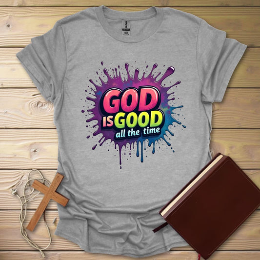Graffiti Faith T-Shirt Sport Grey / S