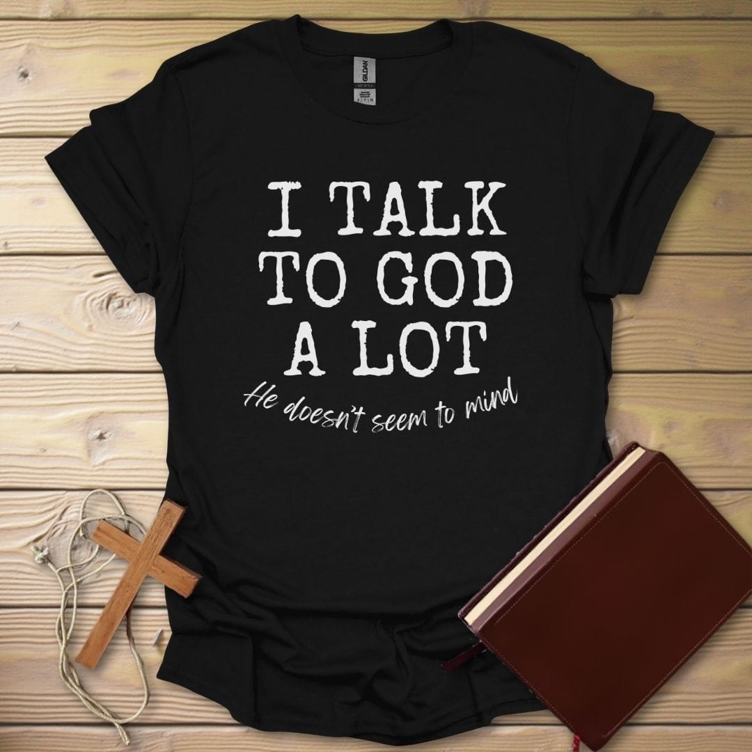 He Listens T-Shirt Black / S