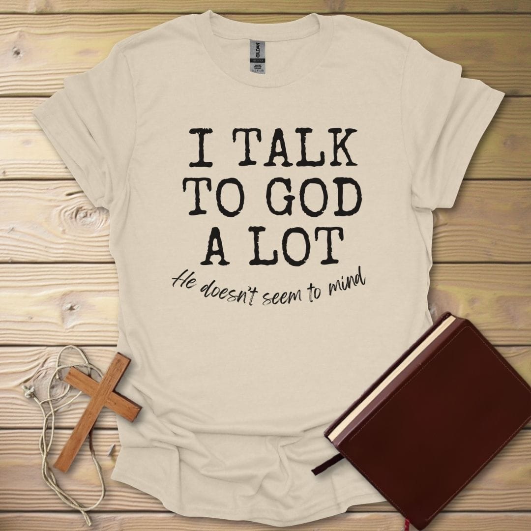 He Listens T-Shirt Natural / S