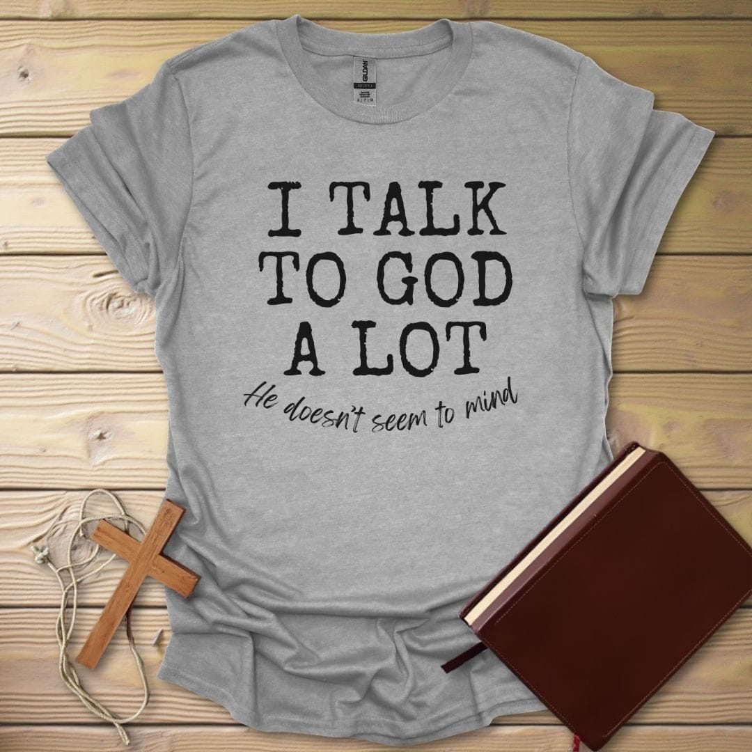 He Listens T-Shirt Sport Grey / S