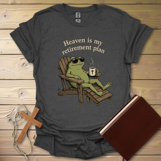 Heaven Plan T-Shirt Dark Heather / S