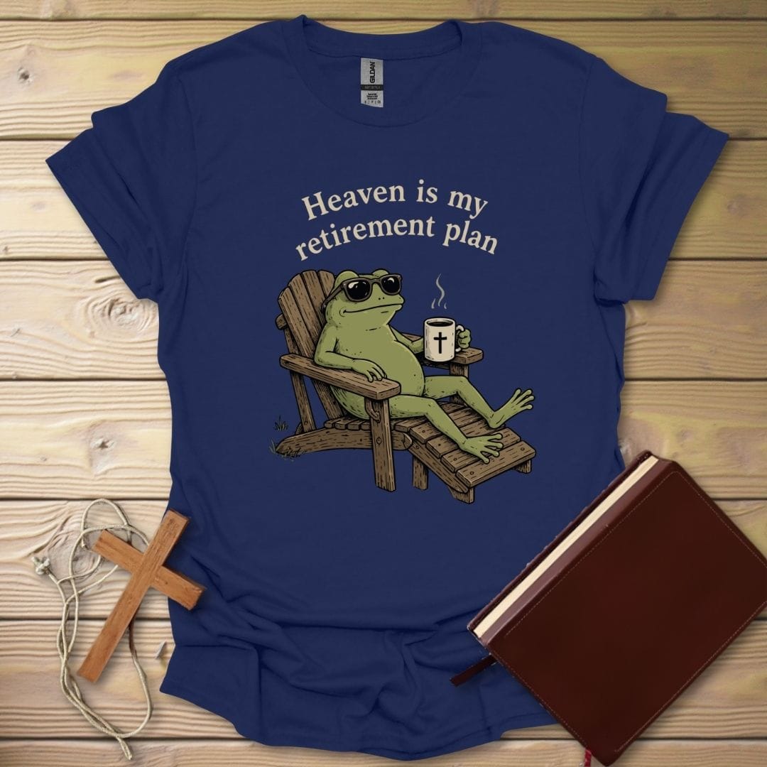 Heaven Plan T-Shirt Navy / S