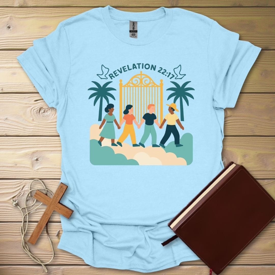 Heaven's Gate T-Shirt Light Blue / S