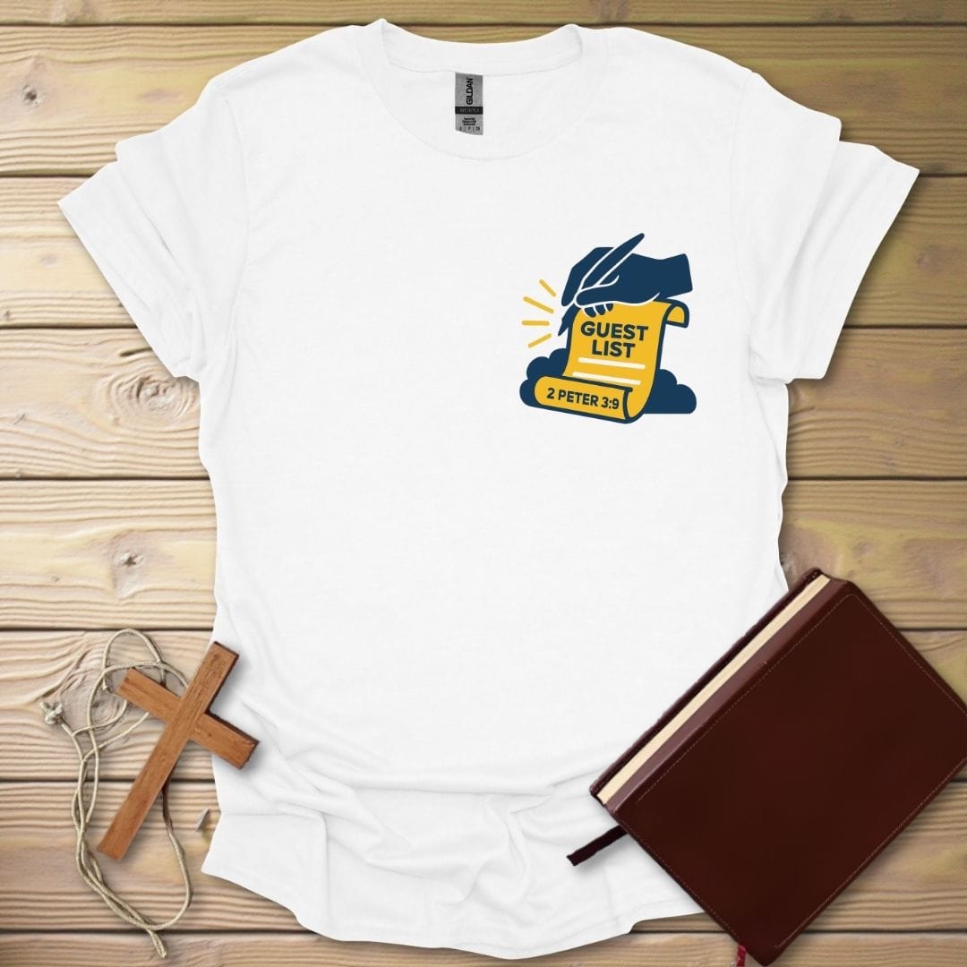 Heaven's Guest List T-Shirt White / S