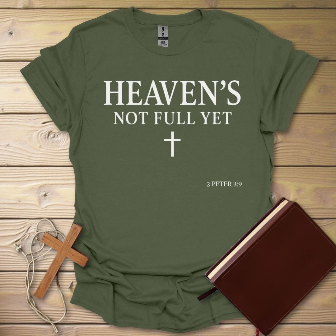 Heaven's Open Door T-Shirt Military Green / S