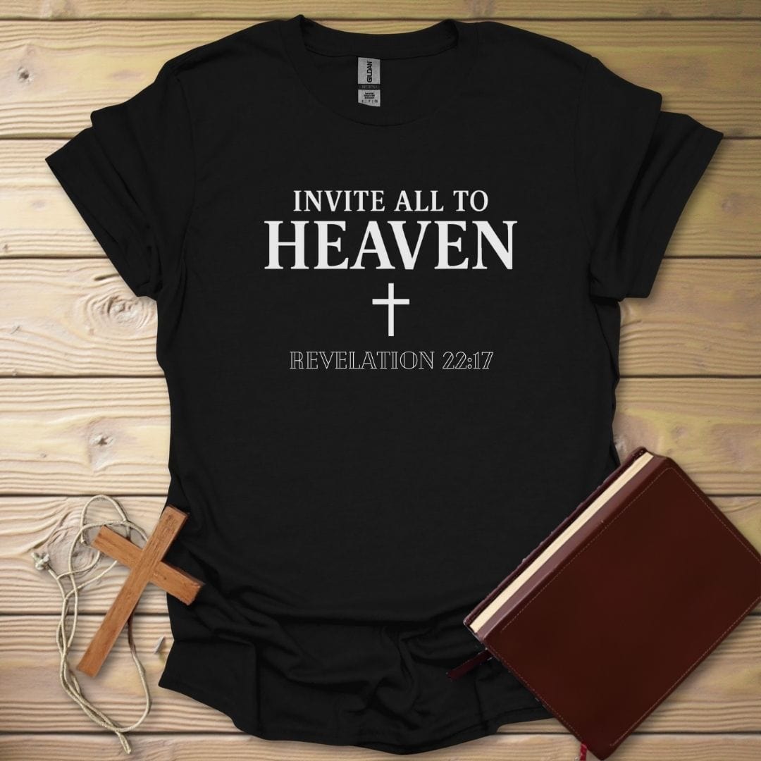 Heavenly Invite T-Shirt Black / S