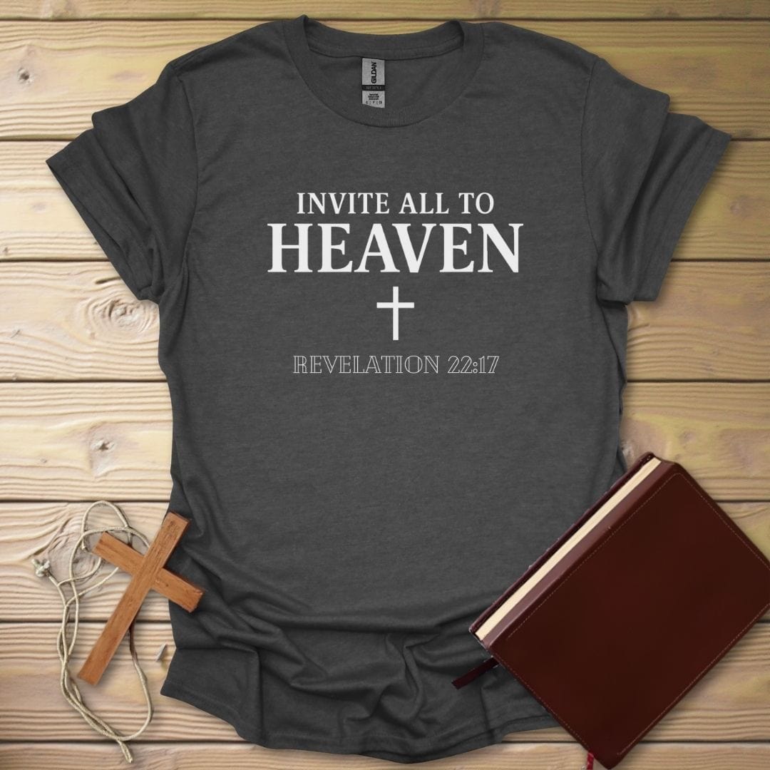 Heavenly Invite T-Shirt Dark Heather / S