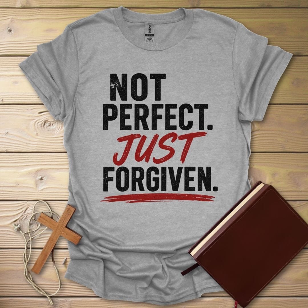 Just Forgiven T-Shirt Sport Grey / S