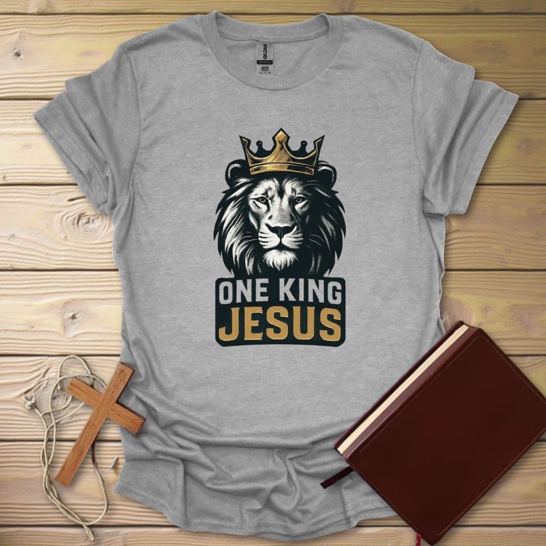 King Of Strength T-Shirt Sport Grey / S