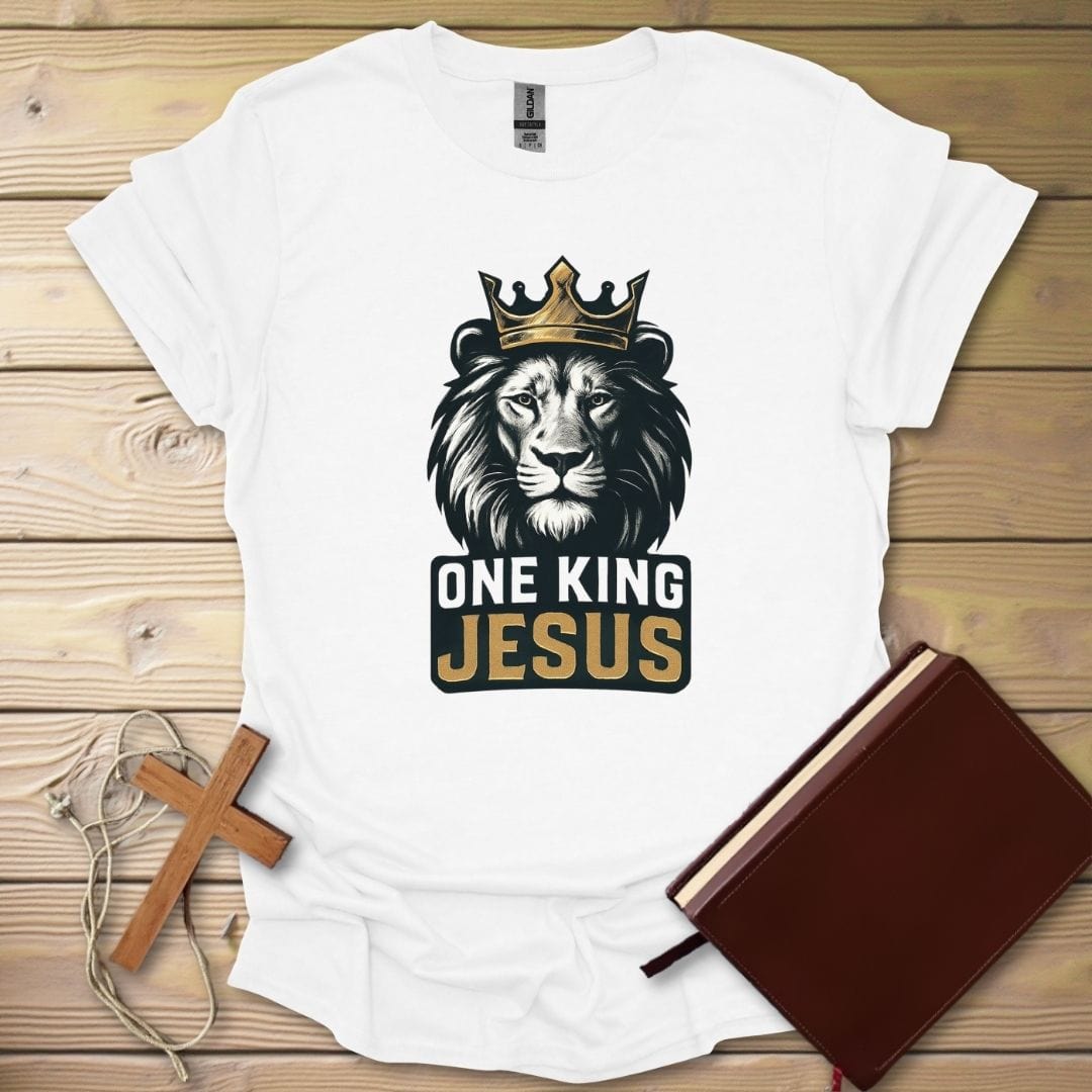 King Of Strength T-Shirt White / S