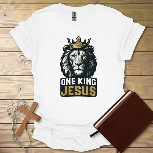 King Of Strength T-Shirt White / S