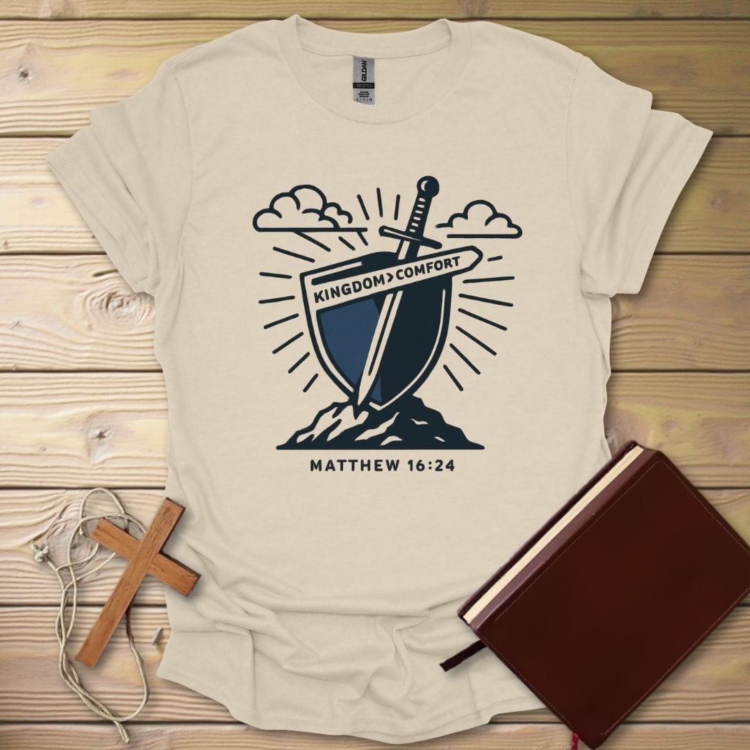 Kingdom Over Comfort T-Shirt Natural / S