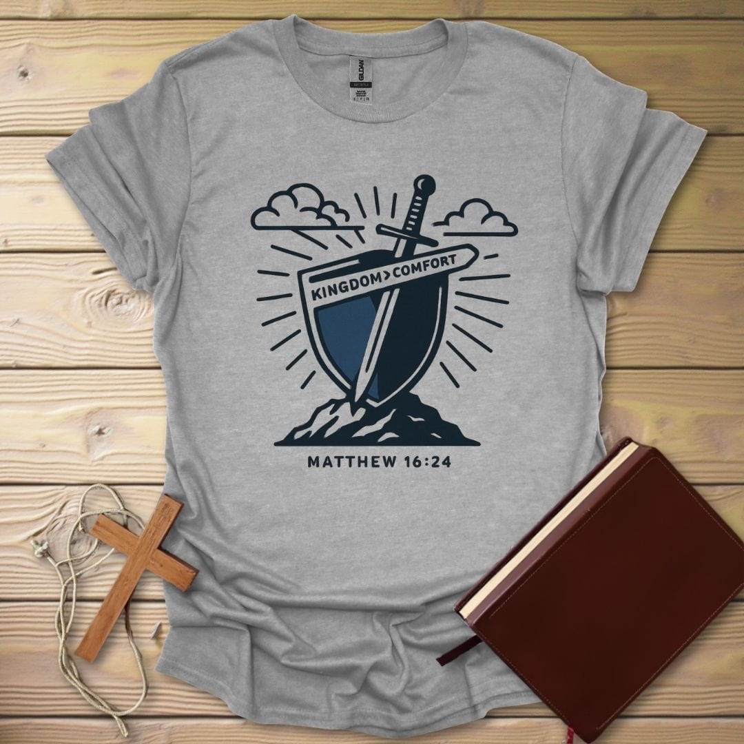 Kingdom Over Comfort T-Shirt Sport Grey / S