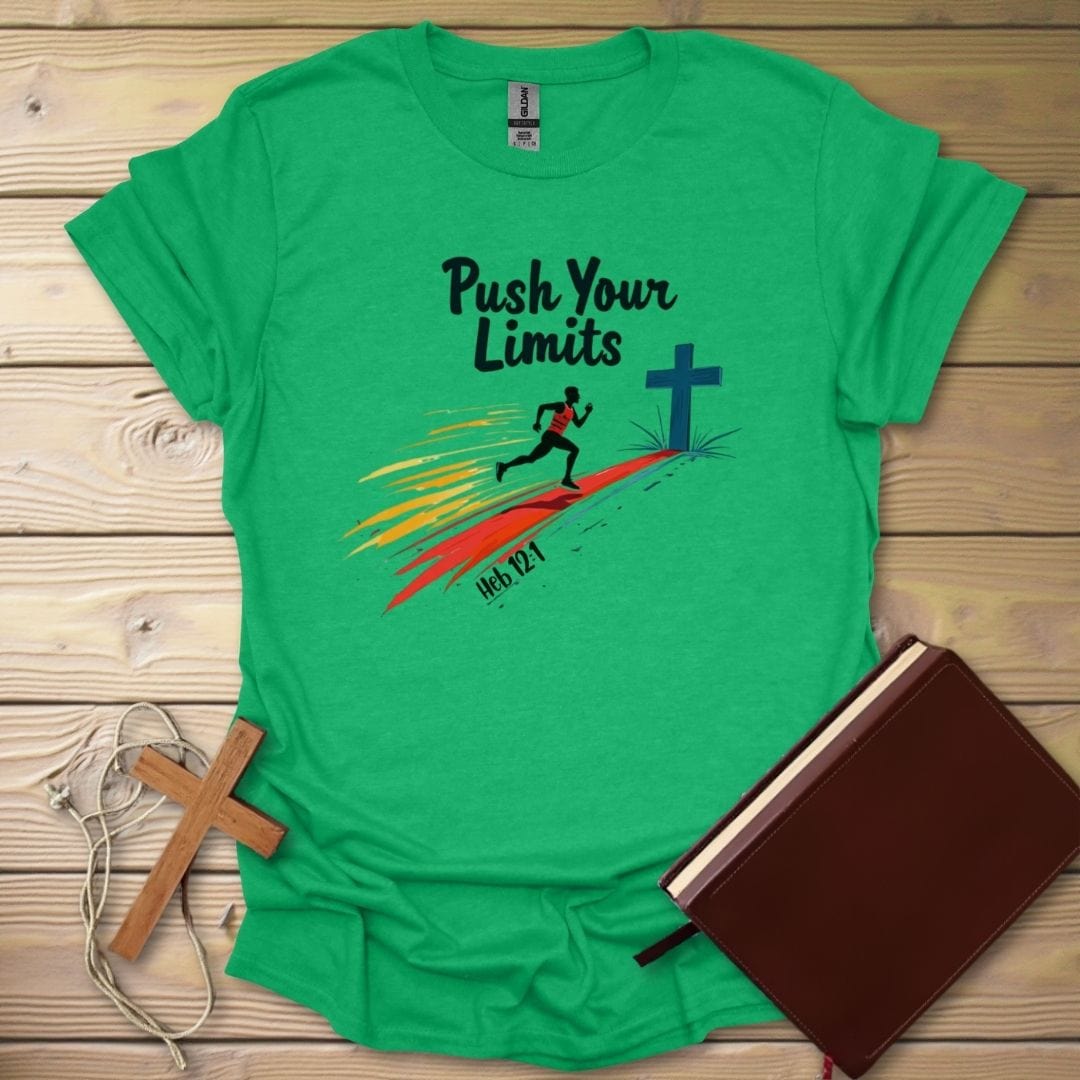 Limit Break T-Shirt Heather Irish Green / S