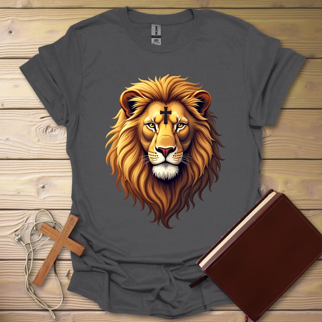 Lion Majesty T-Shirt Charcoal / S