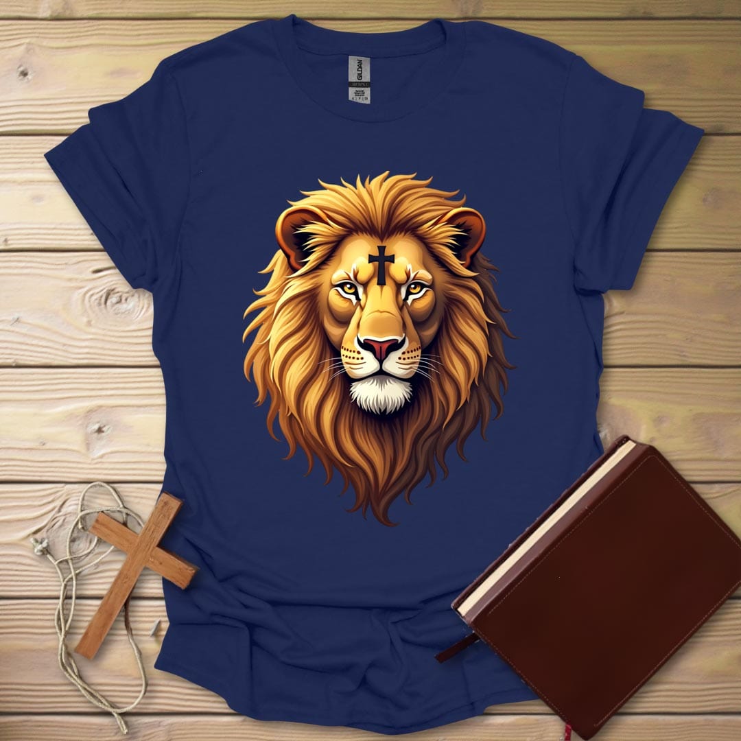 Lion Majesty T-Shirt Navy / S