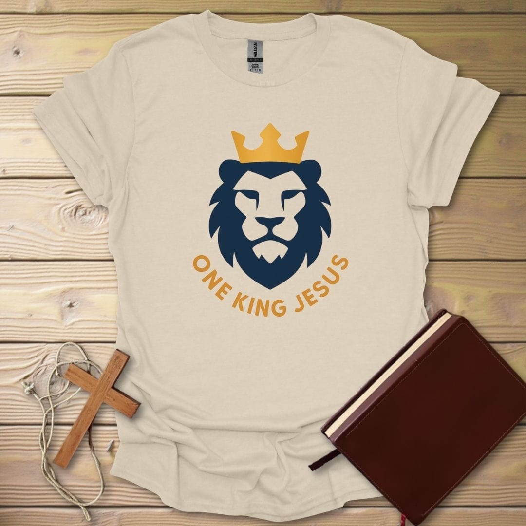 Lion Of Judah T-Shirt Natural / S