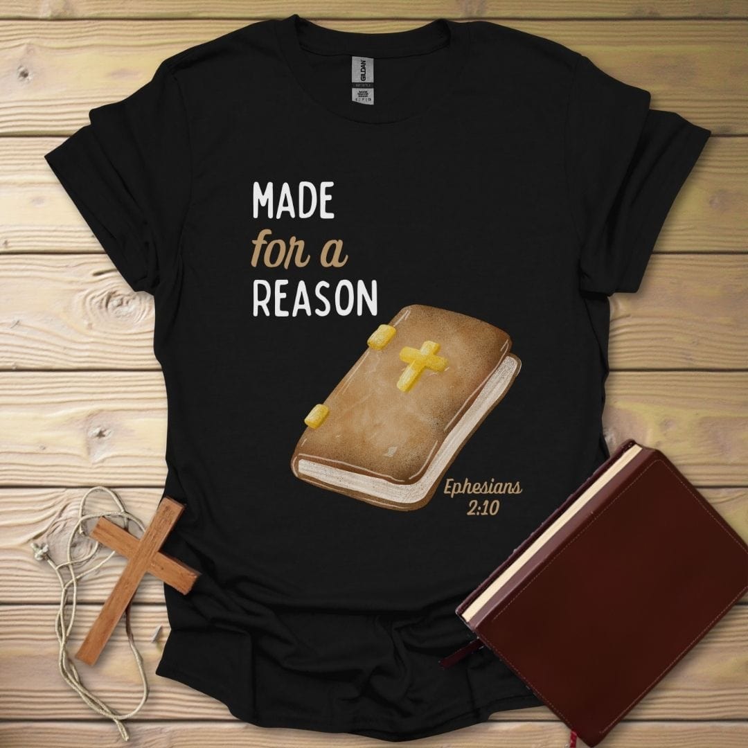 Made For A Reason T-Shirt Black / S