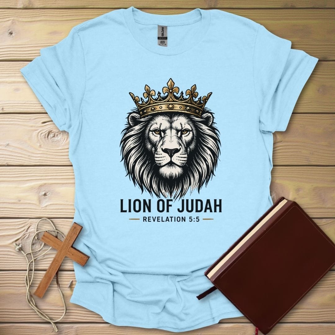 Majestic Roar T-Shirt Light Blue / S