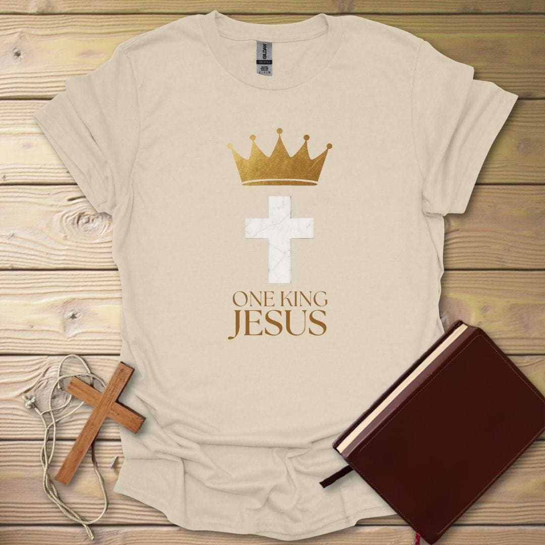 Majesty Cross T-Shirt Natural / S