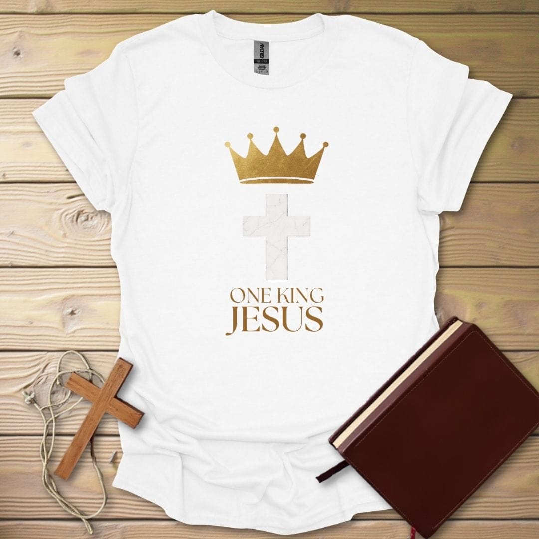 Majesty Cross T-Shirt White / S