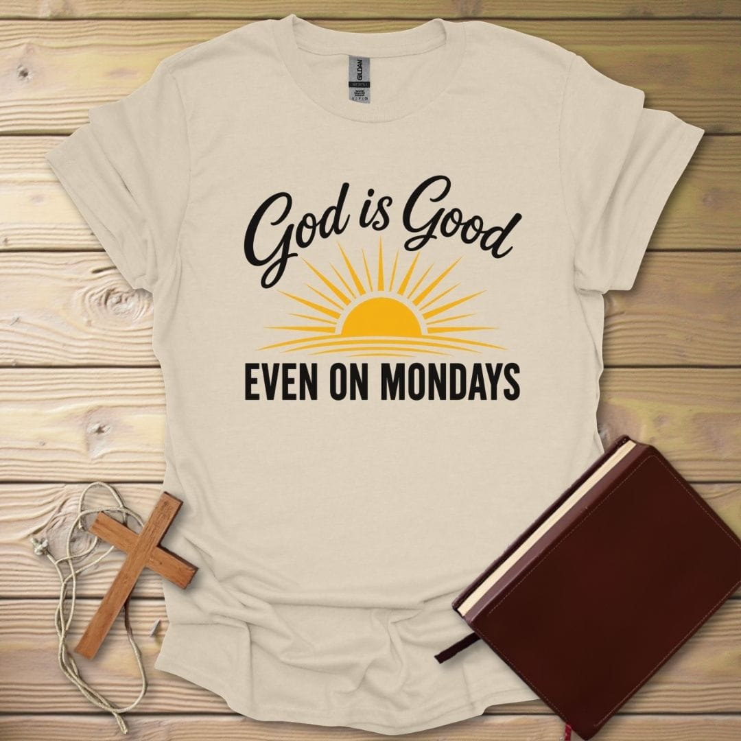 Monday Praise T-Shirt Natural / S