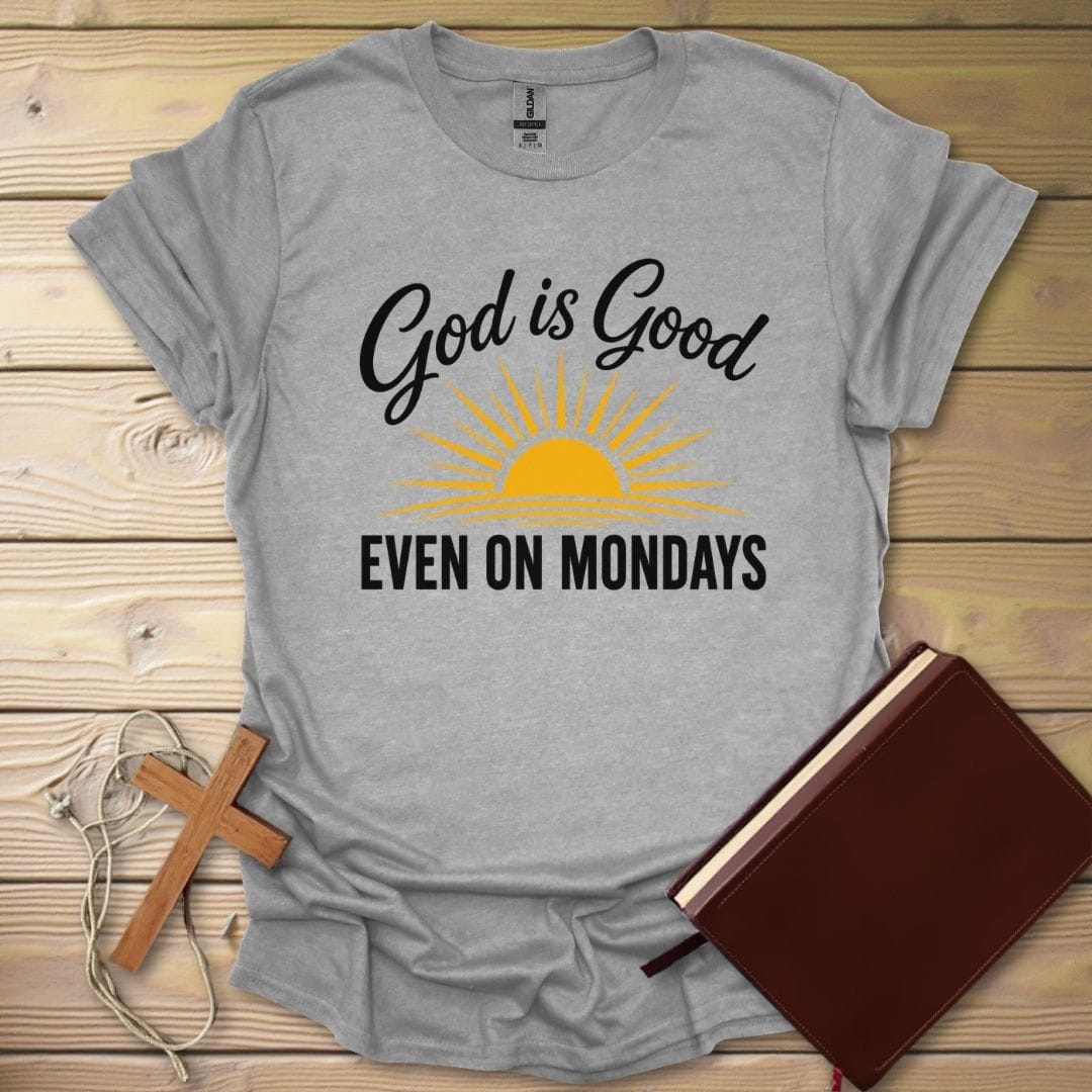 Monday Praise T-Shirt Sport Grey / S
