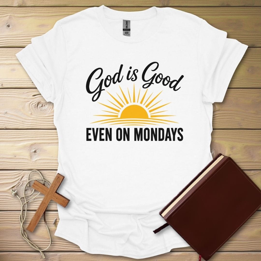Monday Praise T-Shirt White / S